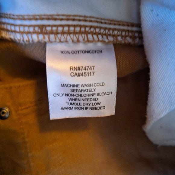 RedHead Canvas Outdoor Pants for Men - Field Khaki - 34x34 - Picture 7 of 12